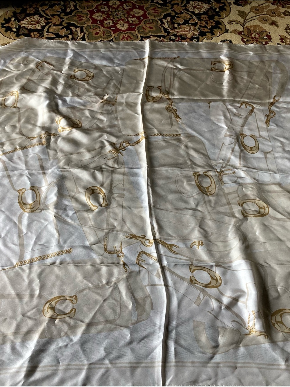 Coach Tabby Bag  Silk Scarf